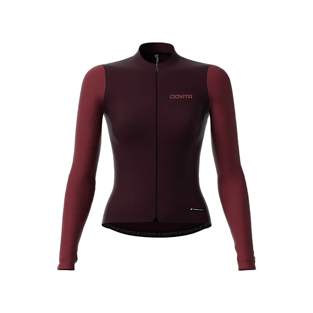 Women's Long Sleeve Thermal Jersey (Mulberry)